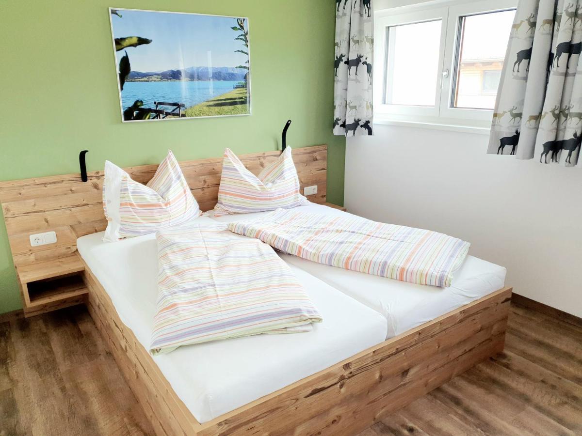 Ferienwohnung Haus Leitner Attersee Exterior foto