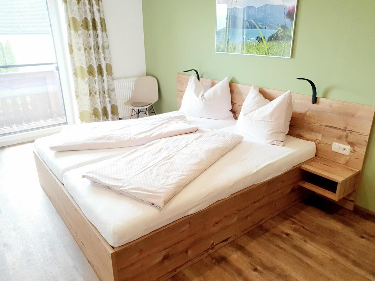 Ferienwohnung Haus Leitner Attersee Exterior foto