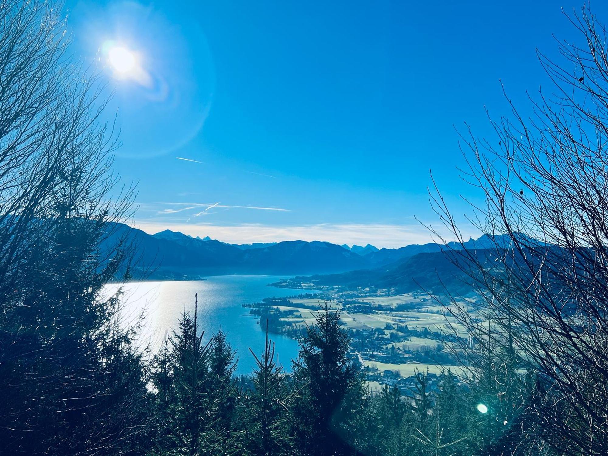 Ferienwohnung Haus Leitner Attersee Exterior foto